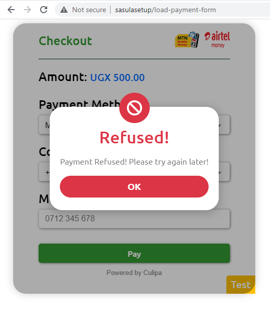 PaymentRefused