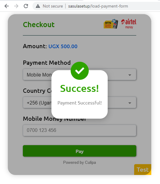 PaymentRequestSuccess